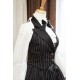 Surface Spell Gothic Striped Daily Corset Vest